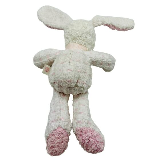 Russ Sugar Bunnies Pink Plush Rabbit Bunny Terry Cloth Easter 8 inch Squeaker - Picture 4 of 6